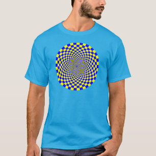 T-shirt Illusion optique hypnotique