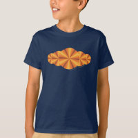 Illusion optique Orange Kid's et Baby Dark Shirt