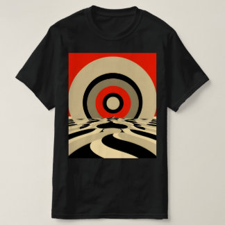 T-shirt Illusion Optique Rétro - Psych les années