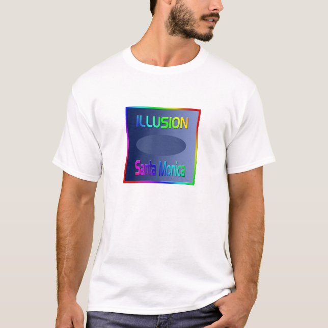 T-shirt "ILLUSION Père Noël Monica" (Devant)