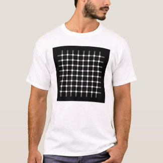T-shirt Illusion - points noirs
