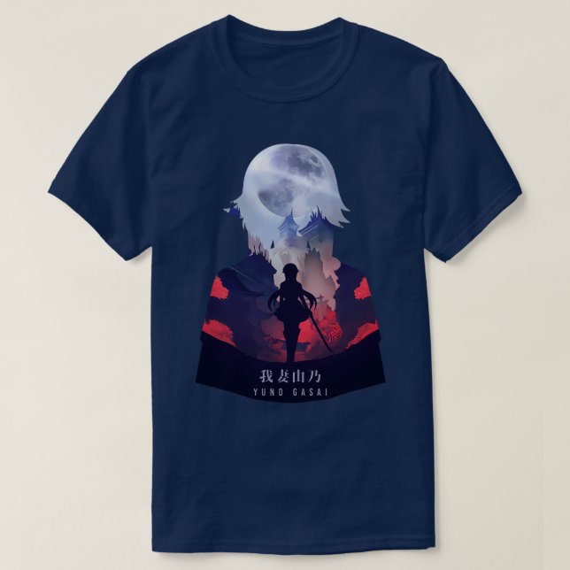 T-shirt Illusion sombre de Yuno Gasai (Design devant)