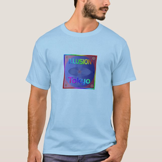 T-shirt "ILLUSION Tokyo" ! (Devant)
