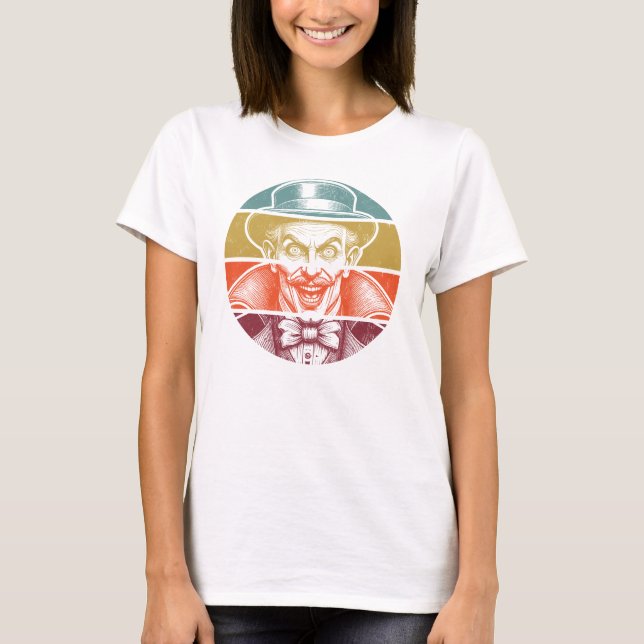 T-shirt Illusionniste rétro pour les objets légers femmes (Devant)