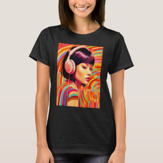 T-shirt Illusions rythmiques Un Voyage Mélodique Op Asiati
