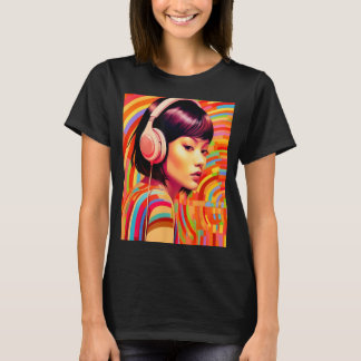 T-shirt Illusions rythmiques Un Voyage Mélodique Op Asiati