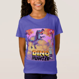 T-shirt illustrant Dino Hunter