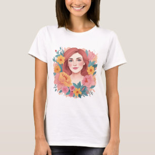 T-shirt Illustrateur de la Fête des mères