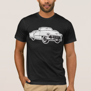T-shirt Illustration 1953 de convertible de la série 62 d