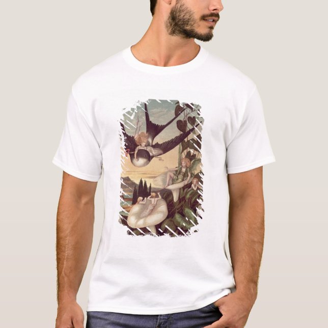 T-shirt Illustration à "Thumbkinetta", par le chrétien de (Devant)