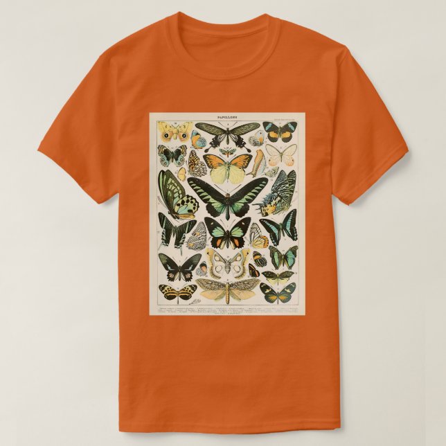 T-shirt Illustration Achetterflys (Design devant)