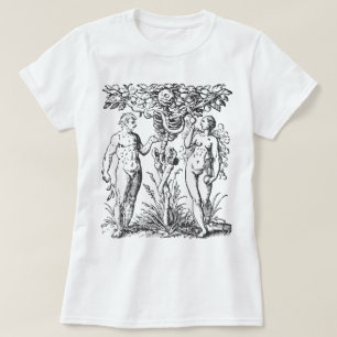 T-shirt Illustration Adam et Eve