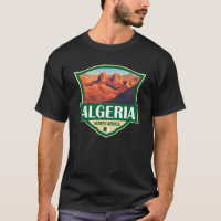 Illustration Algérie Insigne rétro