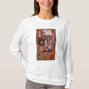 T-shirt Illustration allégorique d'un alchimiste à