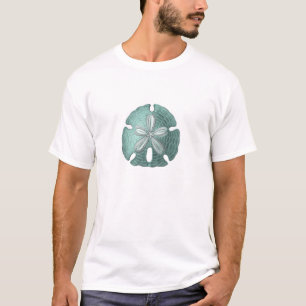 T-shirt Illustration antique du dollar de sable de mer