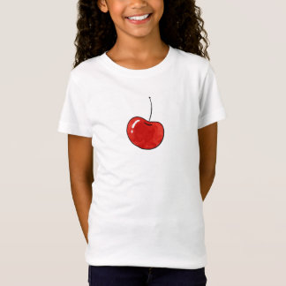 T-Shirt Illustration aquarelle de cerise kitsch