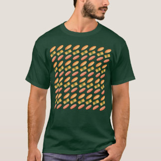 T-shirt Illustration aquarelle d'un garçon au motif de nou