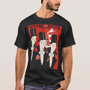 T-shirt Illustration Art Déco des snobs