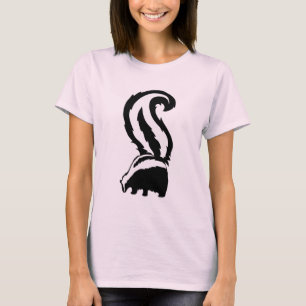 T-shirt Illustration audacieuse et mignonne de mouffette