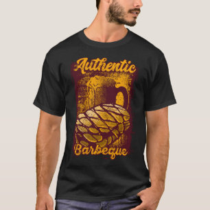 T-shirt Illustration authentique du Grill Grill BBQ