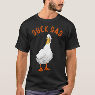 T-shirt Illustration Canard Amoureux Papa Canard Mignon