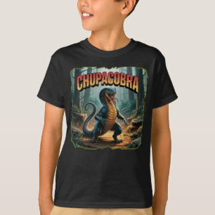 T-shirt Illustration Chupacobra Combo Créature Drôle