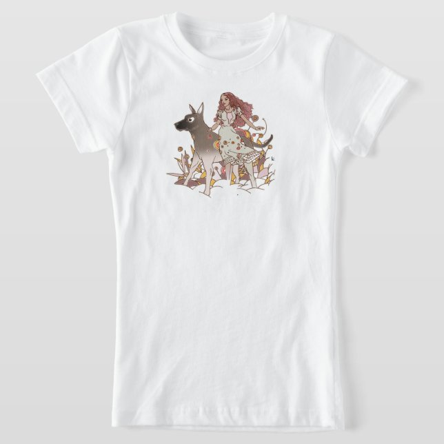T-Shirt Illustration colorée des contes d'Andersen (Poser)