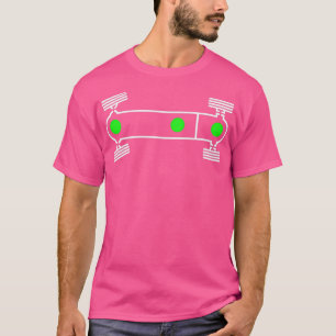 T-shirt Illustration cool Vanagon T3 Syncro DiffLock Bulli