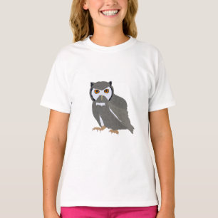T-shirt Illustration Cute Owl