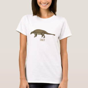 T-shirt Illustration d'Ankylosaurus