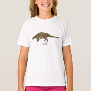 T-shirt Illustration d'Ankylosaurus