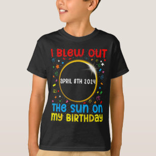 T-shirt Illustration d'anniversaire d'éclipse solaire tota