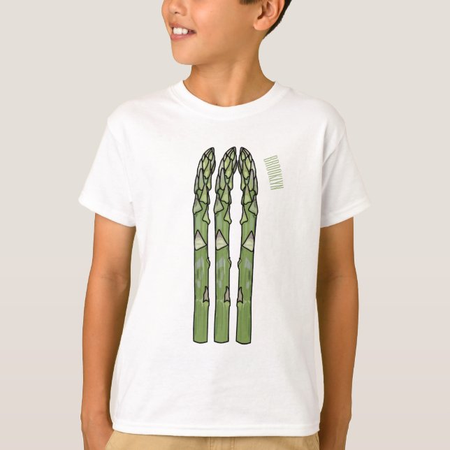 T-shirt Illustration d'Asparagus (Devant)