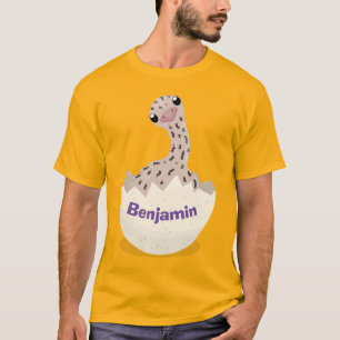 T-shirt Illustration d'autruche pour bébé à couver mignon