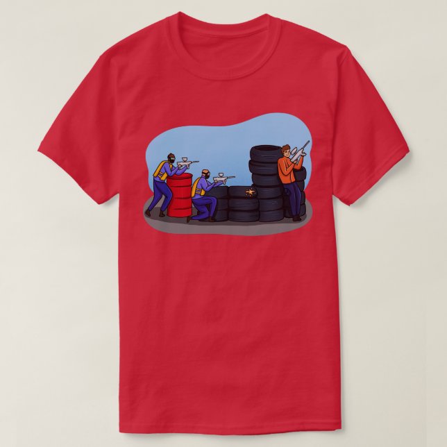 T-shirt Illustration de bal (Design devant)