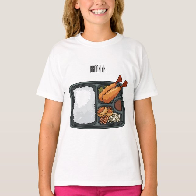T-shirt Illustration de Bento (Devant)