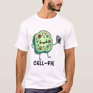 T-shirt Illustration de biologie drôle de jeu de mots Cell