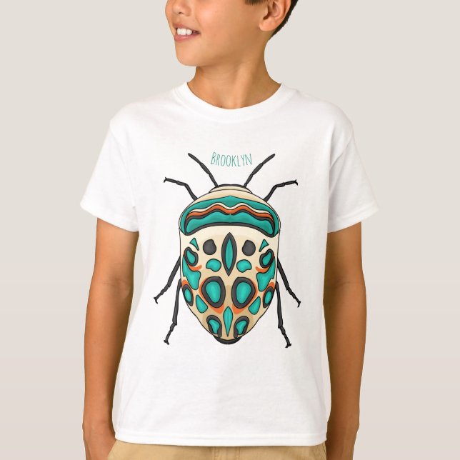T-shirt Illustration de bug Picasso (Devant)