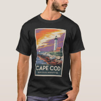 Illustration de Cape Cod Massachusetts Art de voya