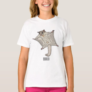 T-shirt Illustration de cartoon de glider sucré