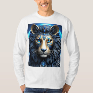 T-shirt Illustration de chat cosmique mystique enchanté