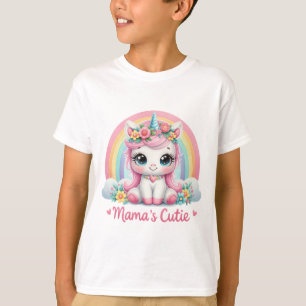 T-shirt Illustration de chat mignon de maman
