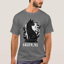 Illustration de chat noir | Salem