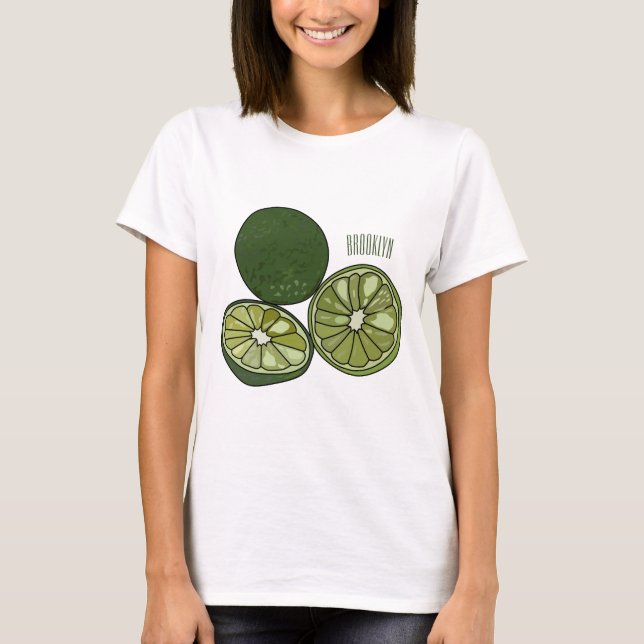 T-shirt Illustration de chaux Kaffir (Devant)