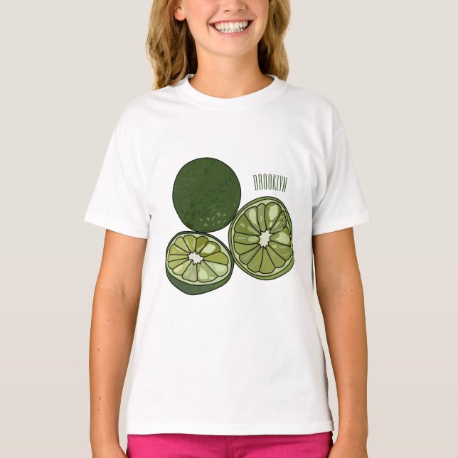 T-shirt Illustration de chaux Kaffir (Devant)