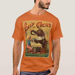 T-shirt Illustration de cirque vintage Art Antique