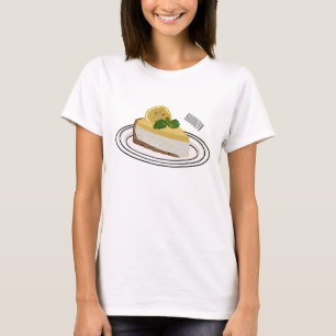 T-shirt Illustration de citron cheesecake