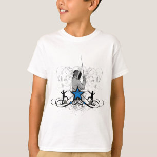 T-shirt Illustration de clôture urbaine
