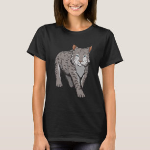 T-shirt Illustration de conception d'art Lynx Wildcat Lynx