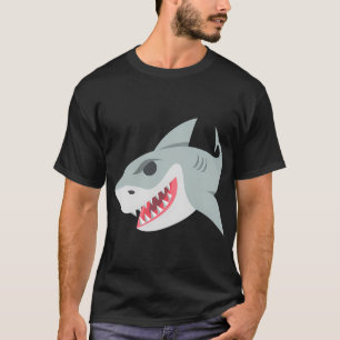 T-shirt Illustration de conception graphique de requin Mon